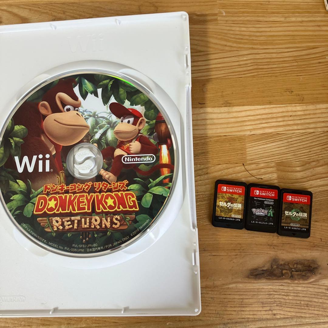 ドンキーコングリターンズ & スイッチゲーム3本セット