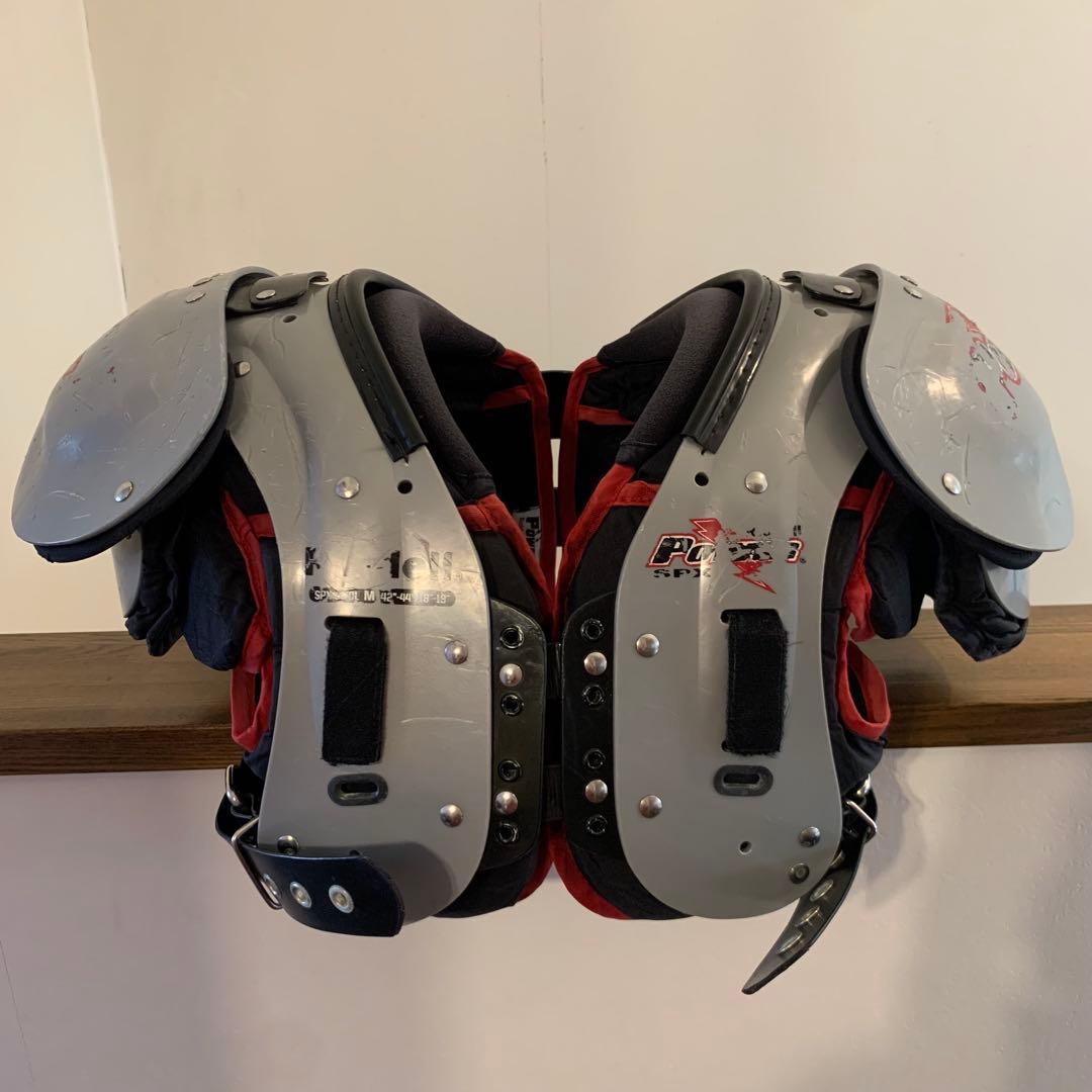 リデル ラインズ用 ショルダーパッド パワー SPX OL/DL サイズM