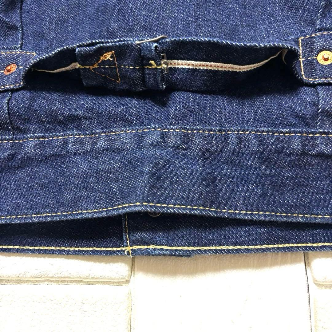 美品 LEVI'S 濃紺 デニムジャケット 1st 大戦モデル 復刻 赤耳 S