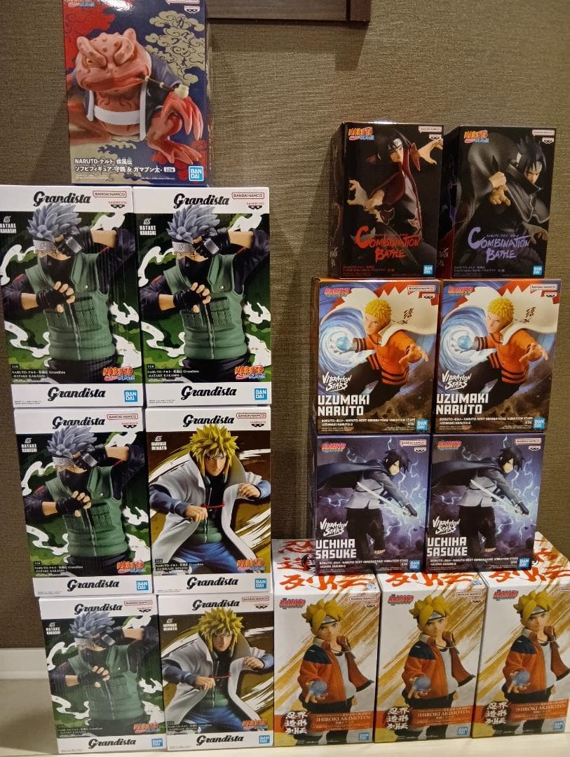 【ニシ】未開封 ナルト フィギュア 計16点まとめ売り