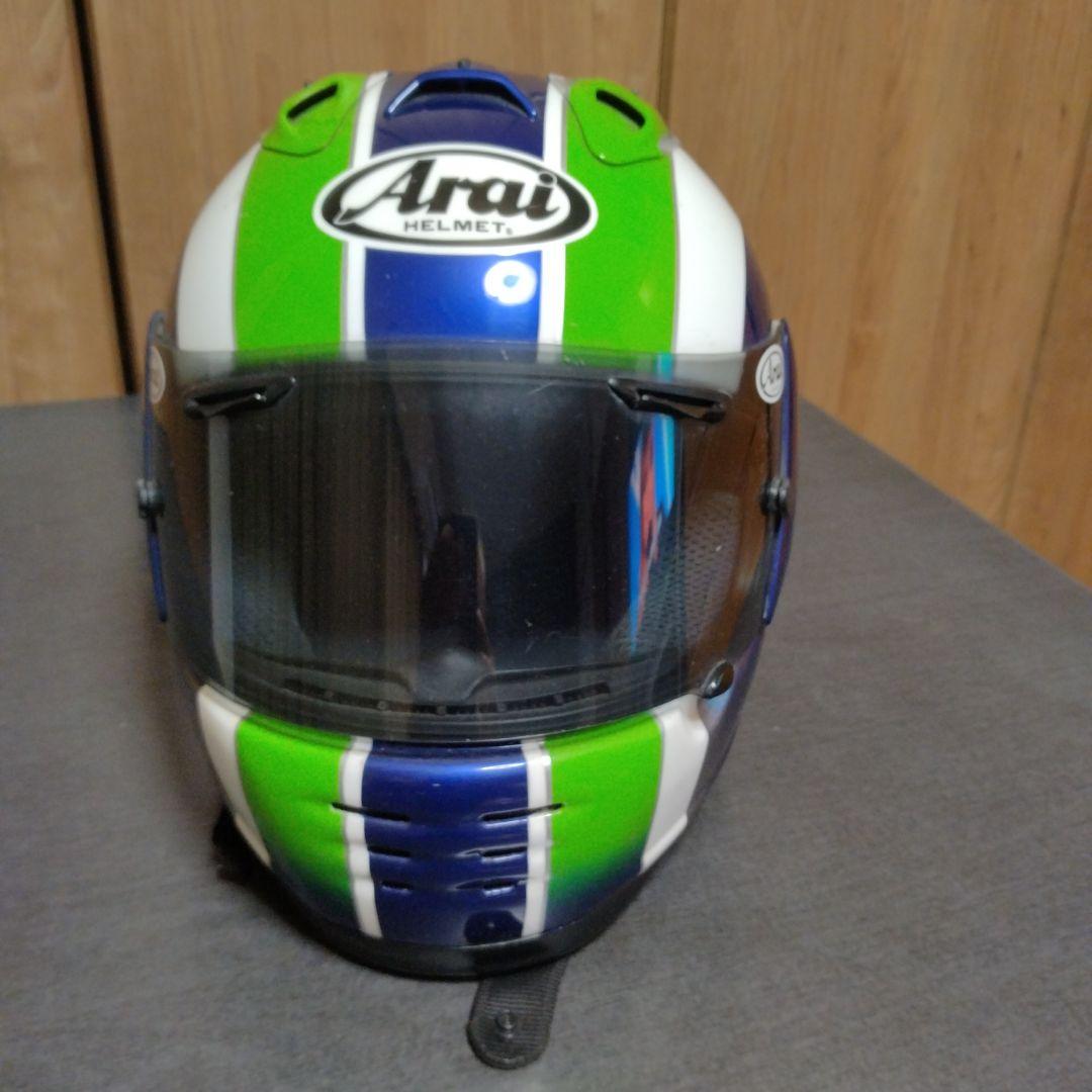 Arai フルフェイスヘルメット グリーン・ブルー