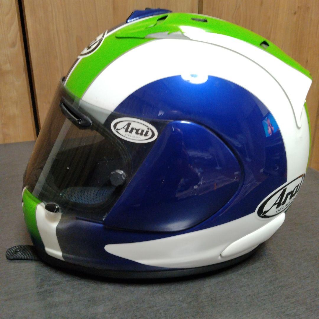 Arai フルフェイスヘルメット グリーン・ブルー