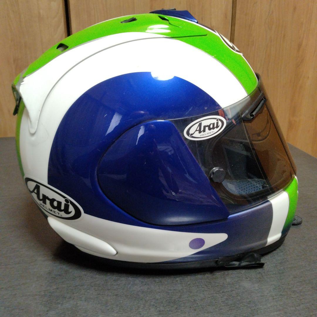 Arai フルフェイスヘルメット グリーン・ブルー