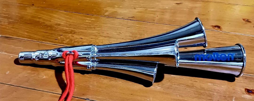 ジ*ス様 モルテン molten 4連チアホーン CHEER HORN 応援グッ