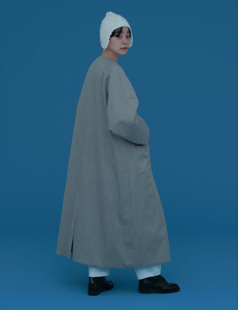 Cacco ウールの3WAY マキシコート