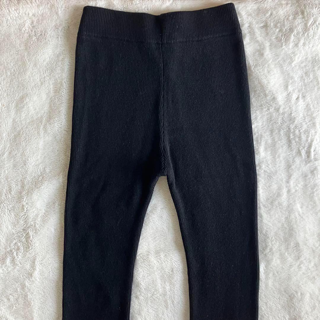 EVERYDAY I LIKE 19AW ウールカシミヤニットパンツ 38 黒