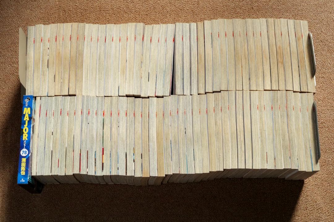 MAJOR メジャー 全巻 初版多数 1〜78巻 完結セット 少年サンデー