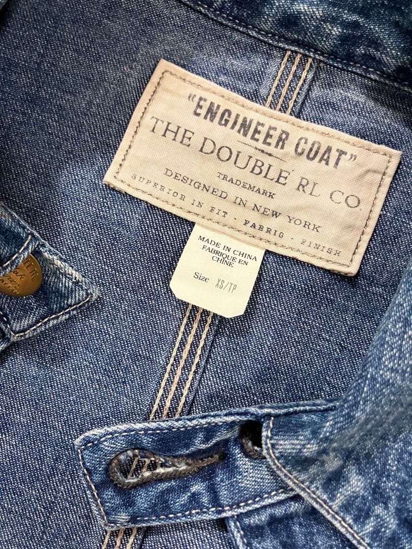 【新品未使用】RRL　DOUBLE RL　カバーオール　XS