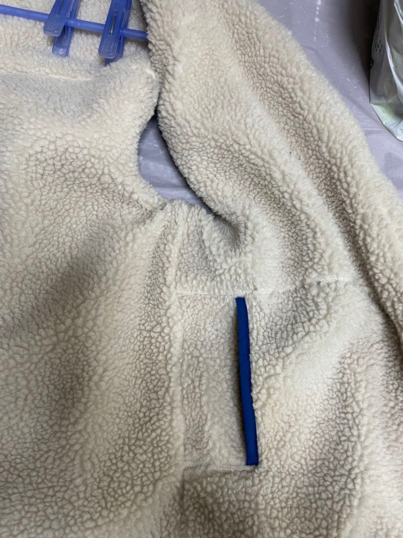 patagonia ダウンベスト Sサイズ 青/ネイビー