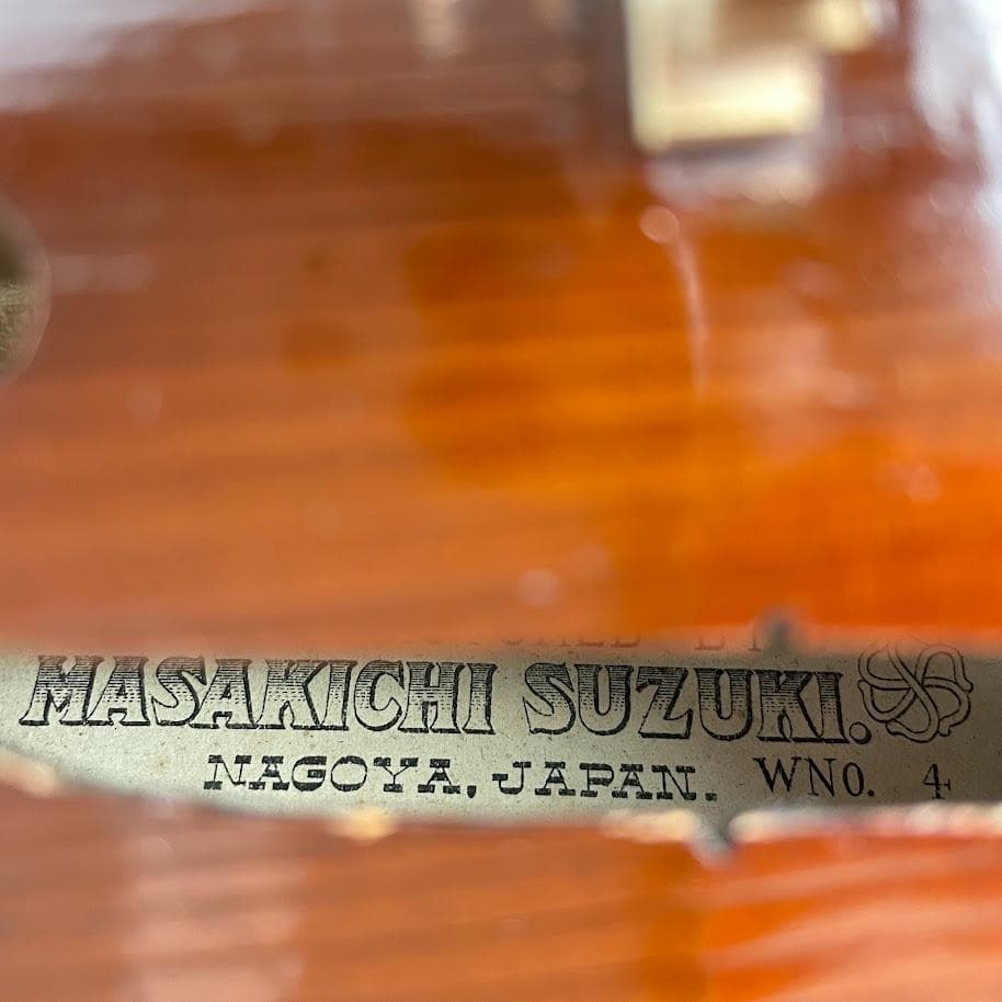 ●MASAKICHI SUZUKI● 鈴木政吉 No.W4 バイオリン 4/4