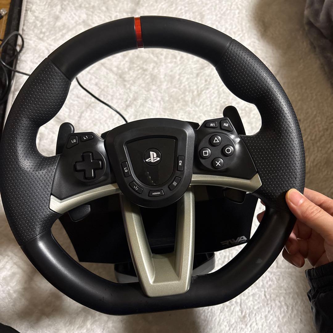 レーシングホイールエイペックス (PS4/PS5) 美品