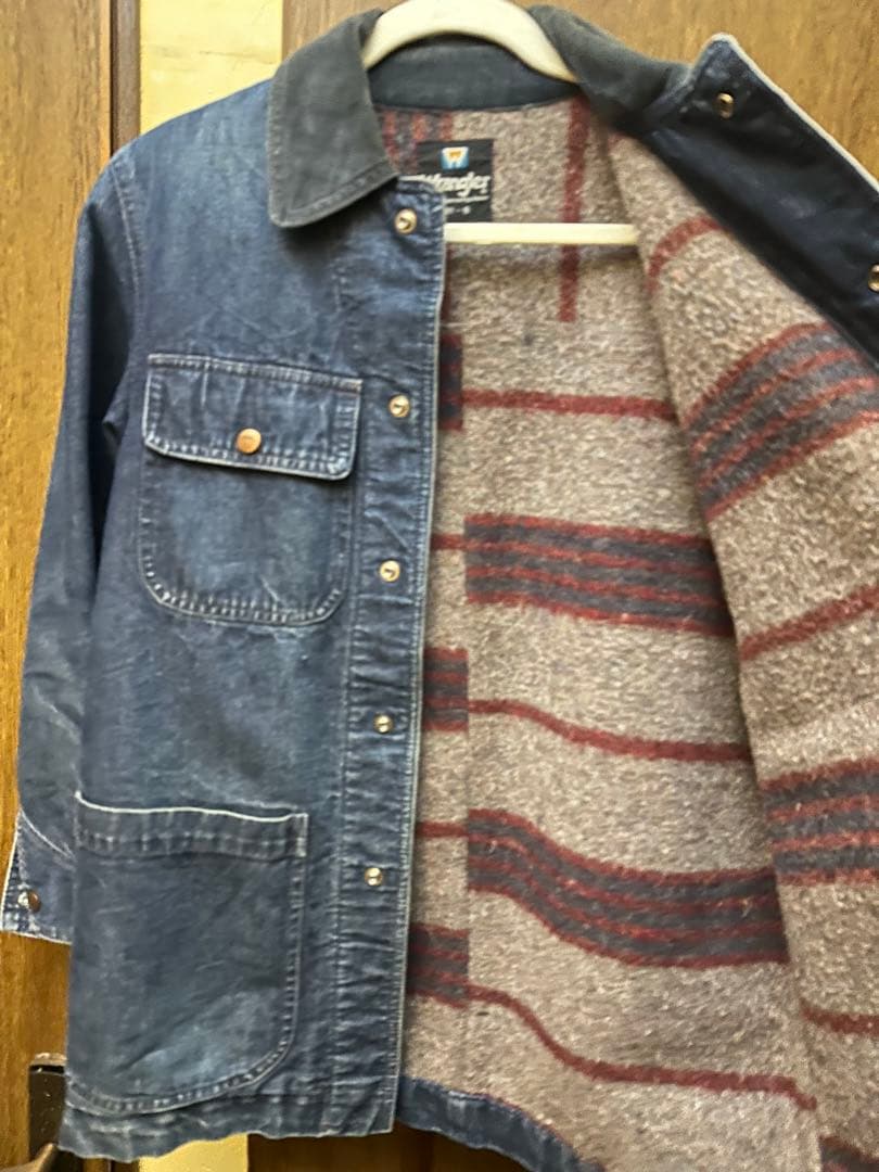 Wrangler デニムカバーオール サイズS