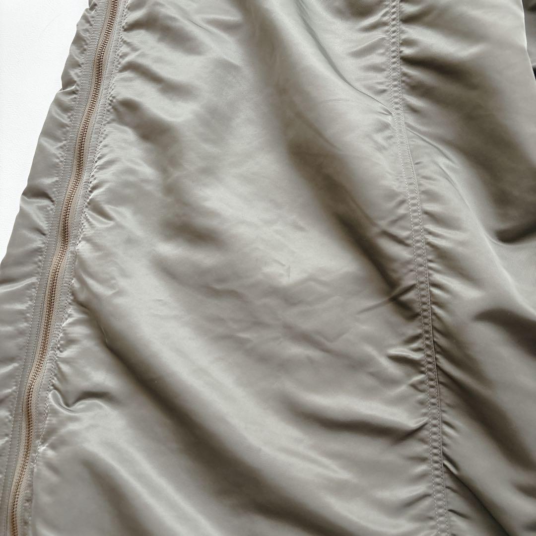 希少✧ グレースクラス ロングミリタリーコート フォックスファー 中綿入り38