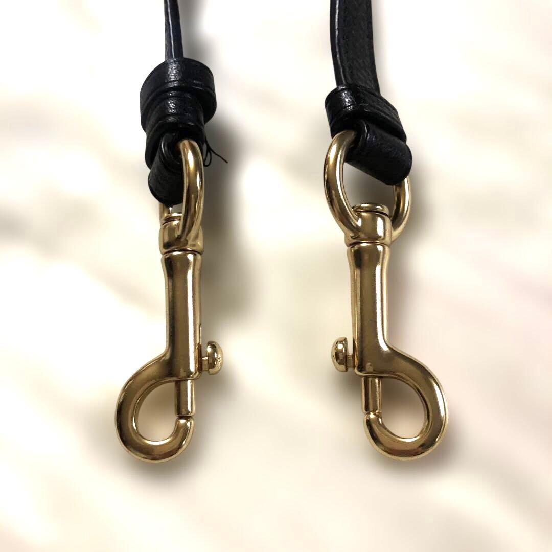 ［美品］コーチ　ミア　ワンショルダーバッグ　2way シボ革　ゴールド金具　黒