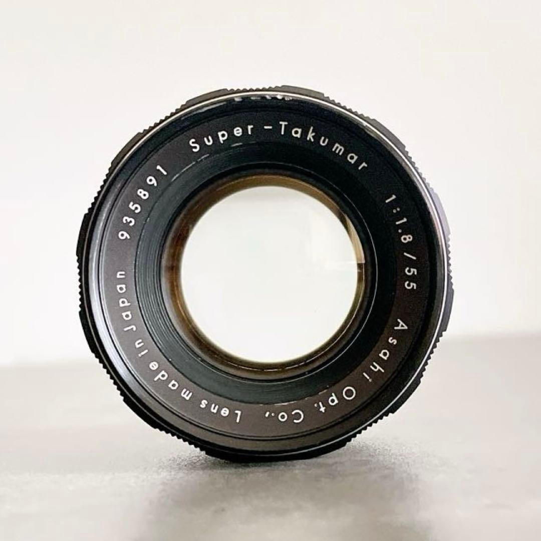 【分解清掃済み】 Super Takumar 55mm f1.8 前期型 M42