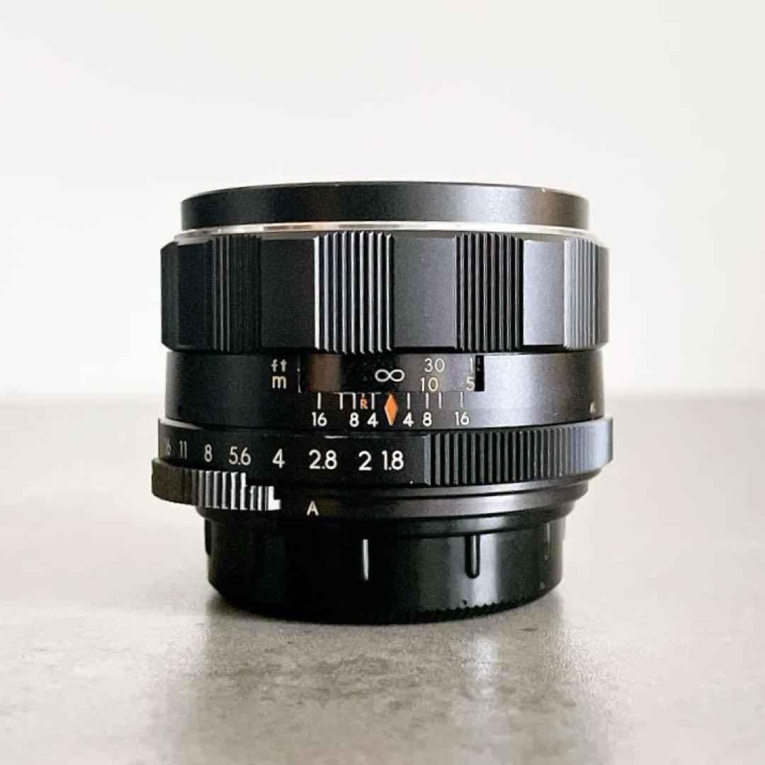 【分解清掃済み】 Super Takumar 55mm f1.8 前期型 M42