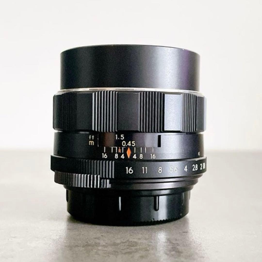 【分解清掃済み】 Super Takumar 55mm f1.8 前期型 M42