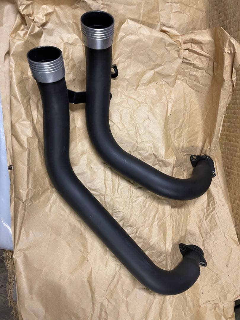 バルカン400 ターンアウトマフラー（ブラック）