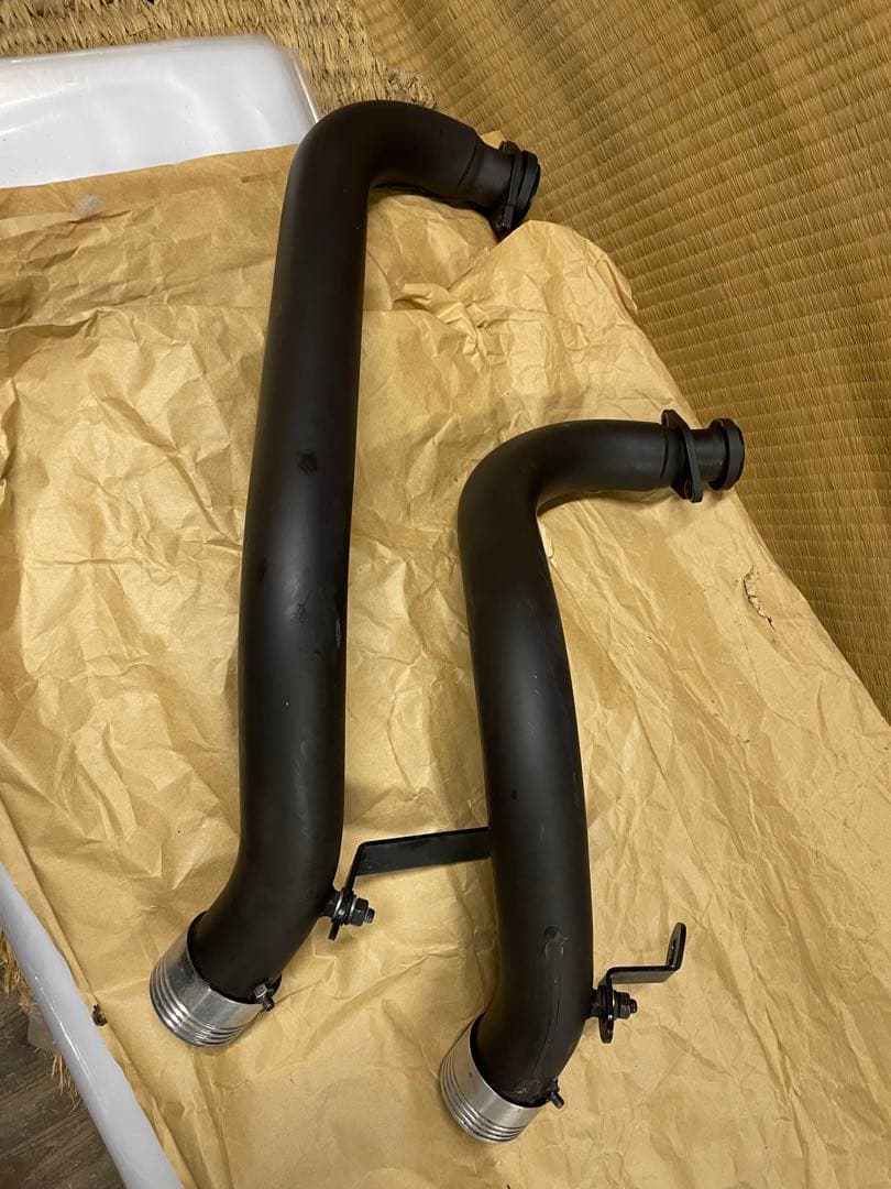 バルカン400 ターンアウトマフラー（ブラック）