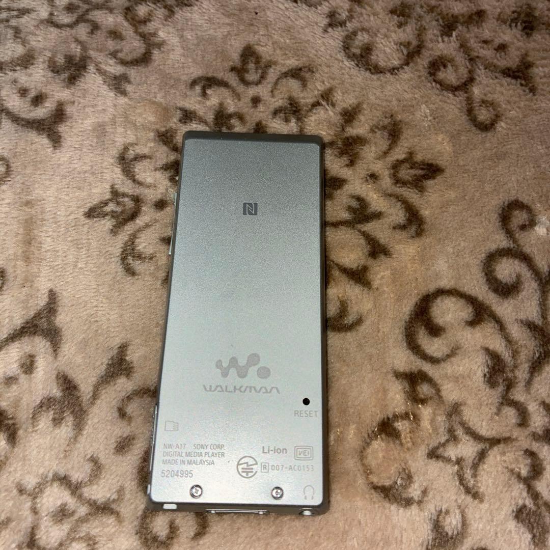 美品！ソニー　ウォークマン　NW-A17 大容量　64GB シルバー