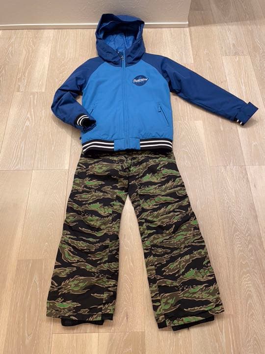 バートン、ウェアー、子供用、上下セット。