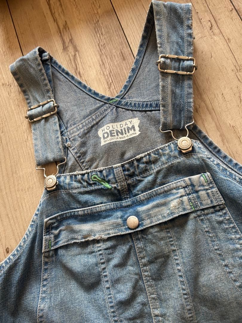 HOLIDAY DAMAGEDENIMオーバーオール