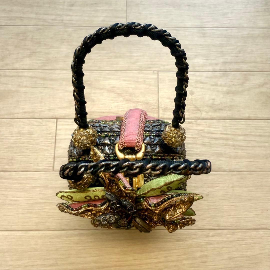 新品未使用 MARY FRANCES メアリーフランシス パーティーバッグ