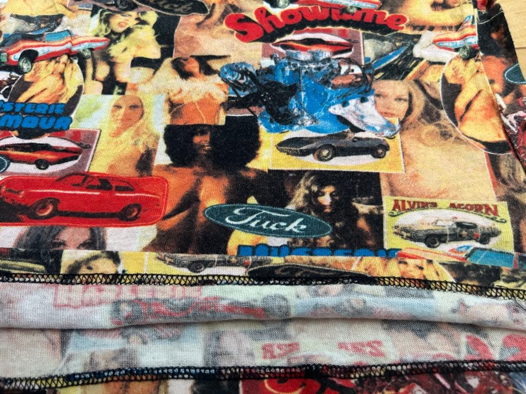 HYSTERIC GLAMOUR コラージュ タンクトップ ガール柄 キャミ