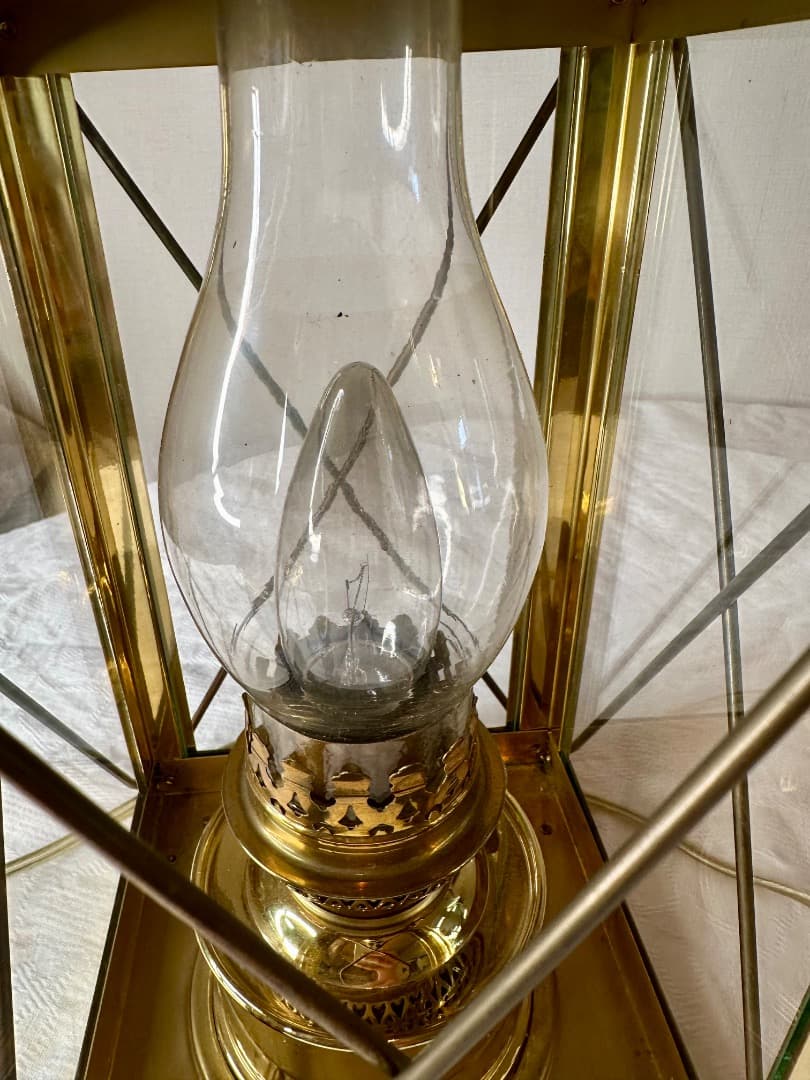 デンハーロッテルダム オランダ製 船舶燈ランプ 真鍮製②