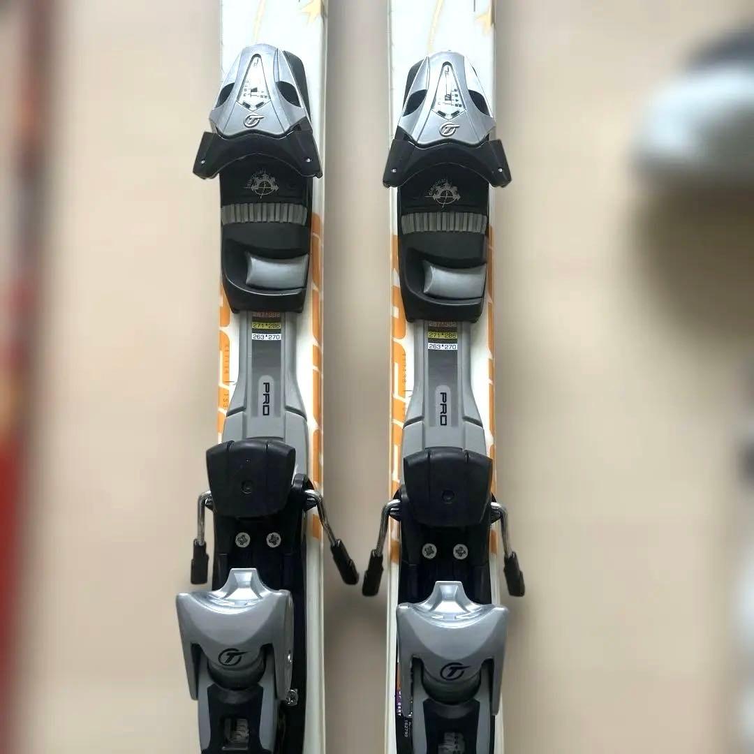 スキー板　ブーツ　ビンディング　ストック　レディース4点セット