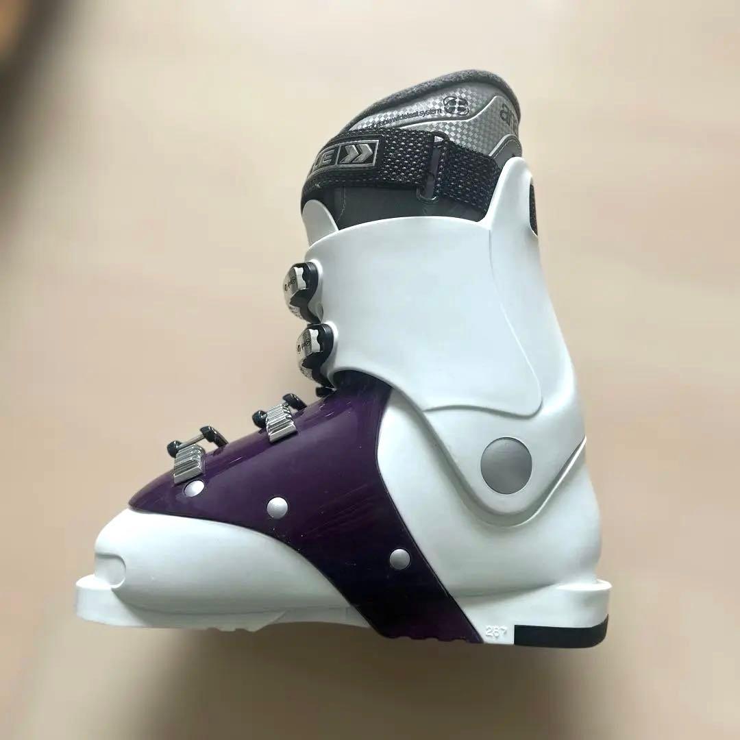 スキー板　ブーツ　ビンディング　ストック　レディース4点セット