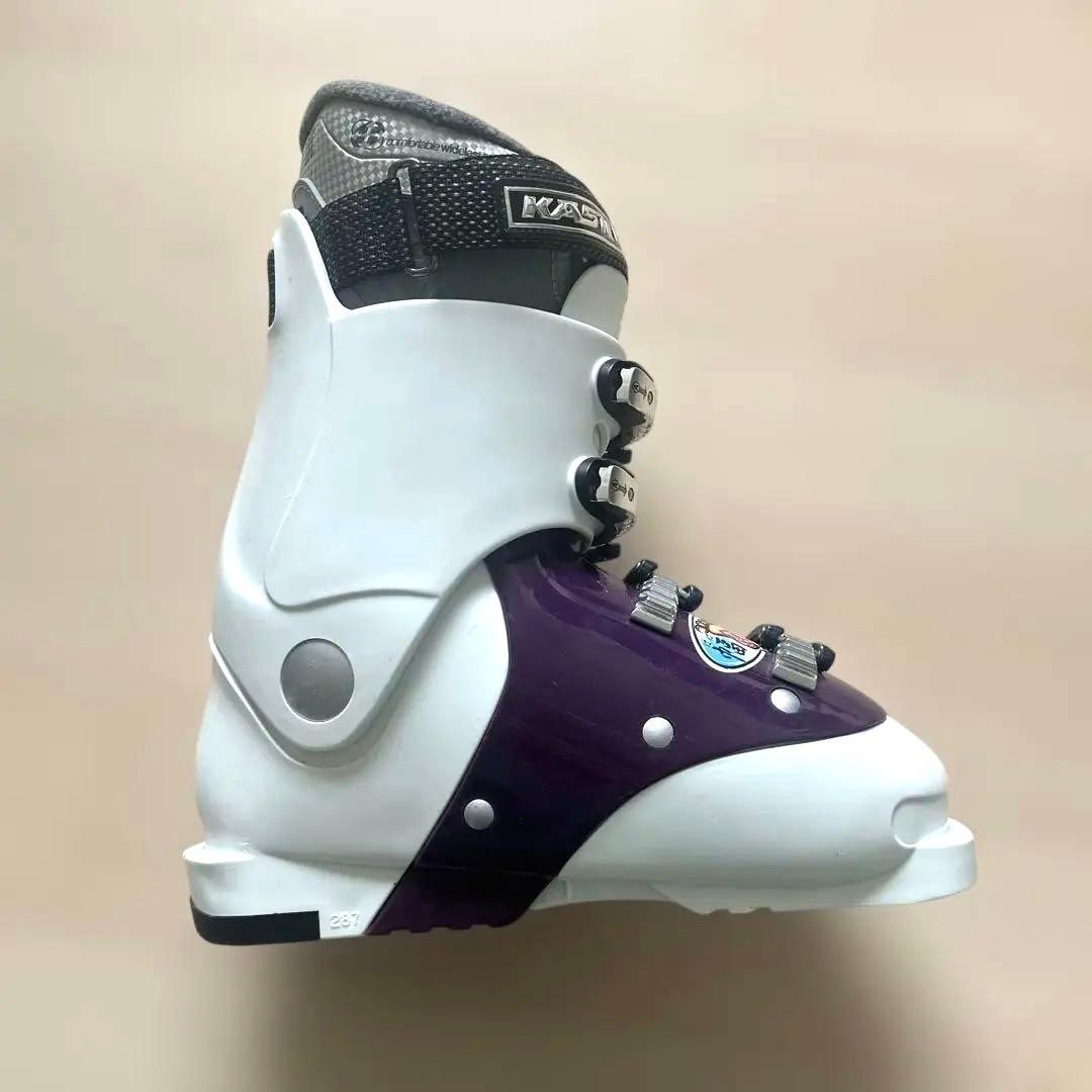 スキー板　ブーツ　ビンディング　ストック　レディース4点セット