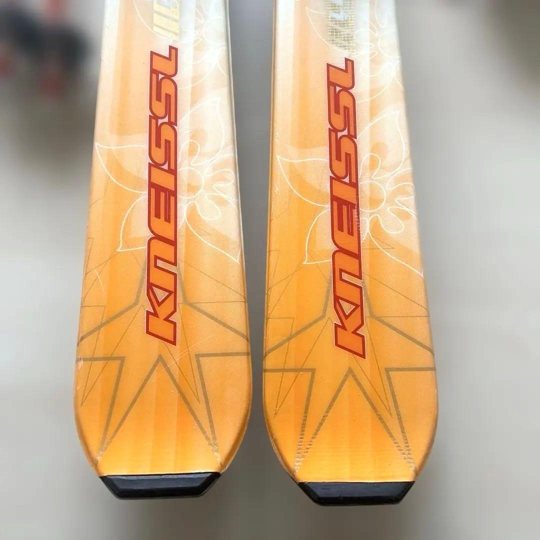 スキー板　ブーツ　ビンディング　ストック　レディース4点セット