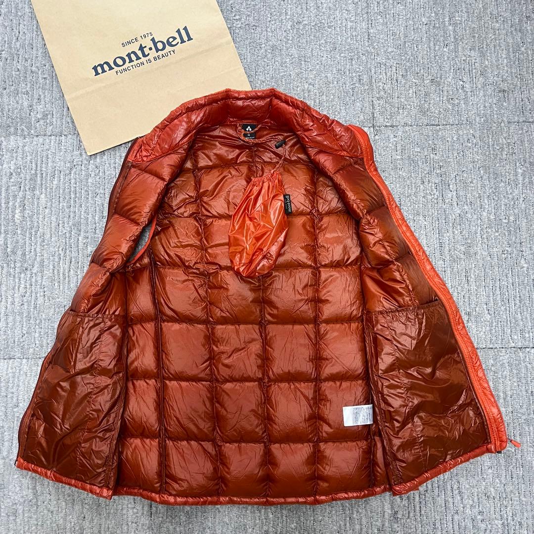 【美品】mont-bellモンベル スペリオダウンベスト メンズM
