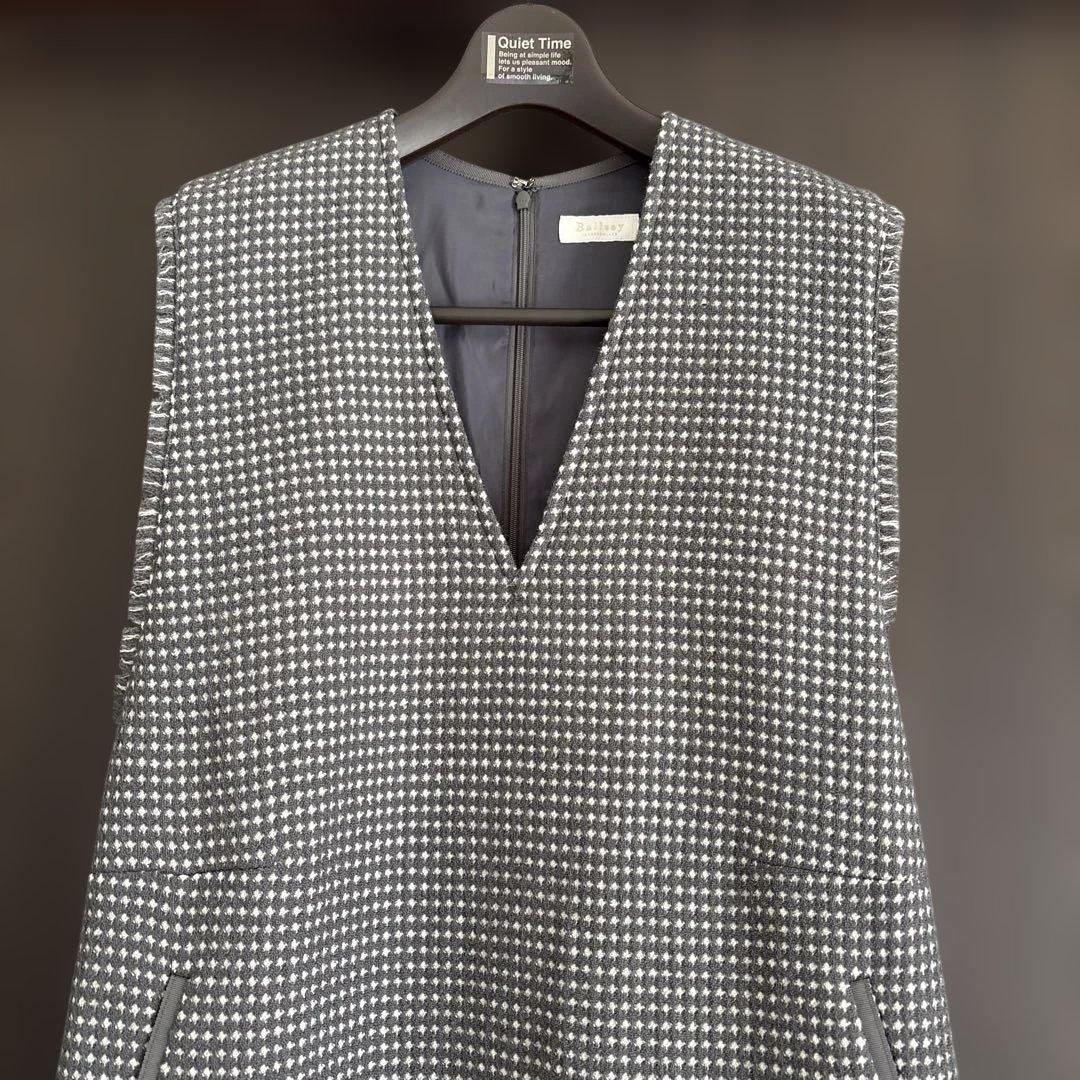 トゥモローランド　ワンピース　グレー