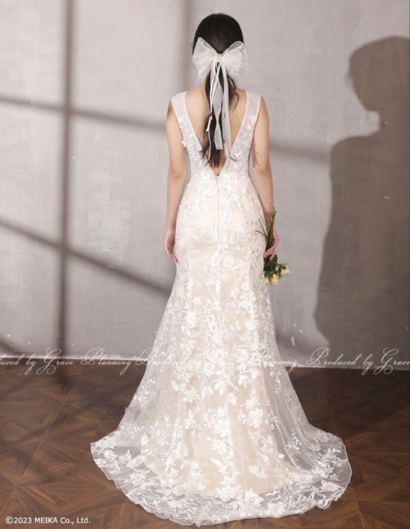 picoco　グレースシトラス　ソフトマーメイドドレス　ベージュ　7号