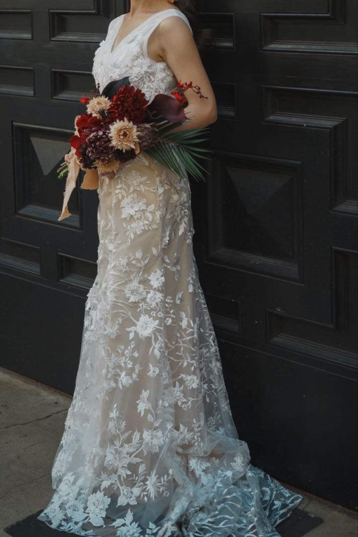 picoco　グレースシトラス　ソフトマーメイドドレス　ベージュ　7号