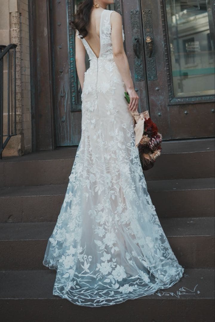 picoco　グレースシトラス　ソフトマーメイドドレス　ベージュ　7号