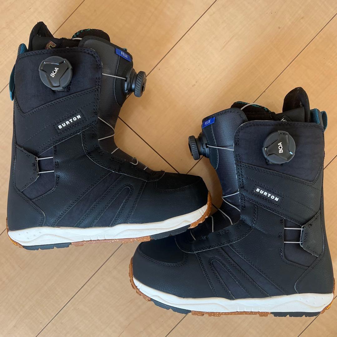 【美品】23-24レディース バートン フェリックス ボア スノーボード ブーツ