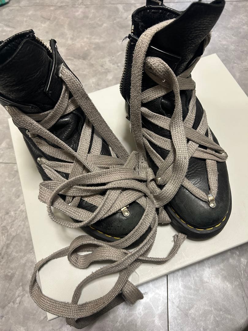 rick owens×dr.martens 1460 quad pent