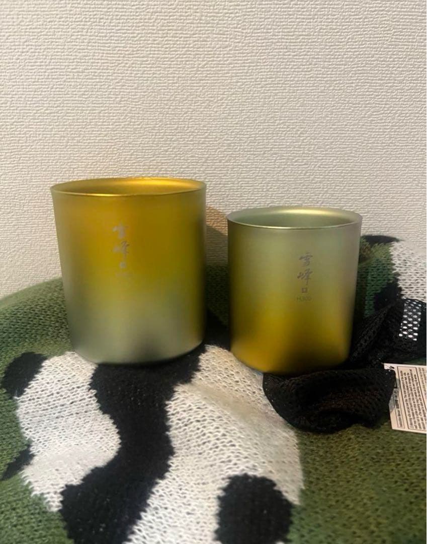 チタンスタッキングマグ 雪峰 スノーピーク マグカップ　名古屋　限定