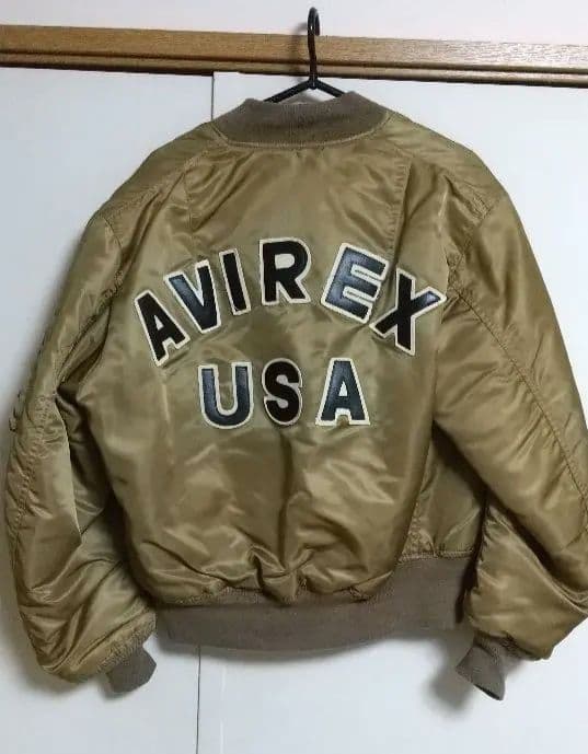 AVIREX MA-1　希少色ゴールド