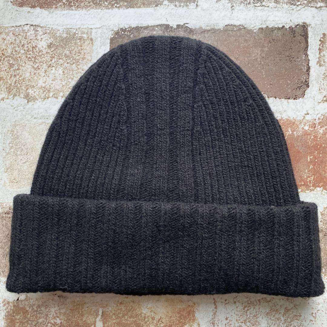 Y-3 黒 ニット帽