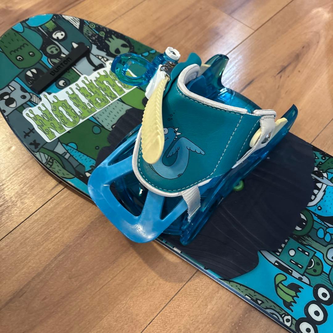 BURTON　キッズお勧めスノーボードセット　90cm　バイン付セット
