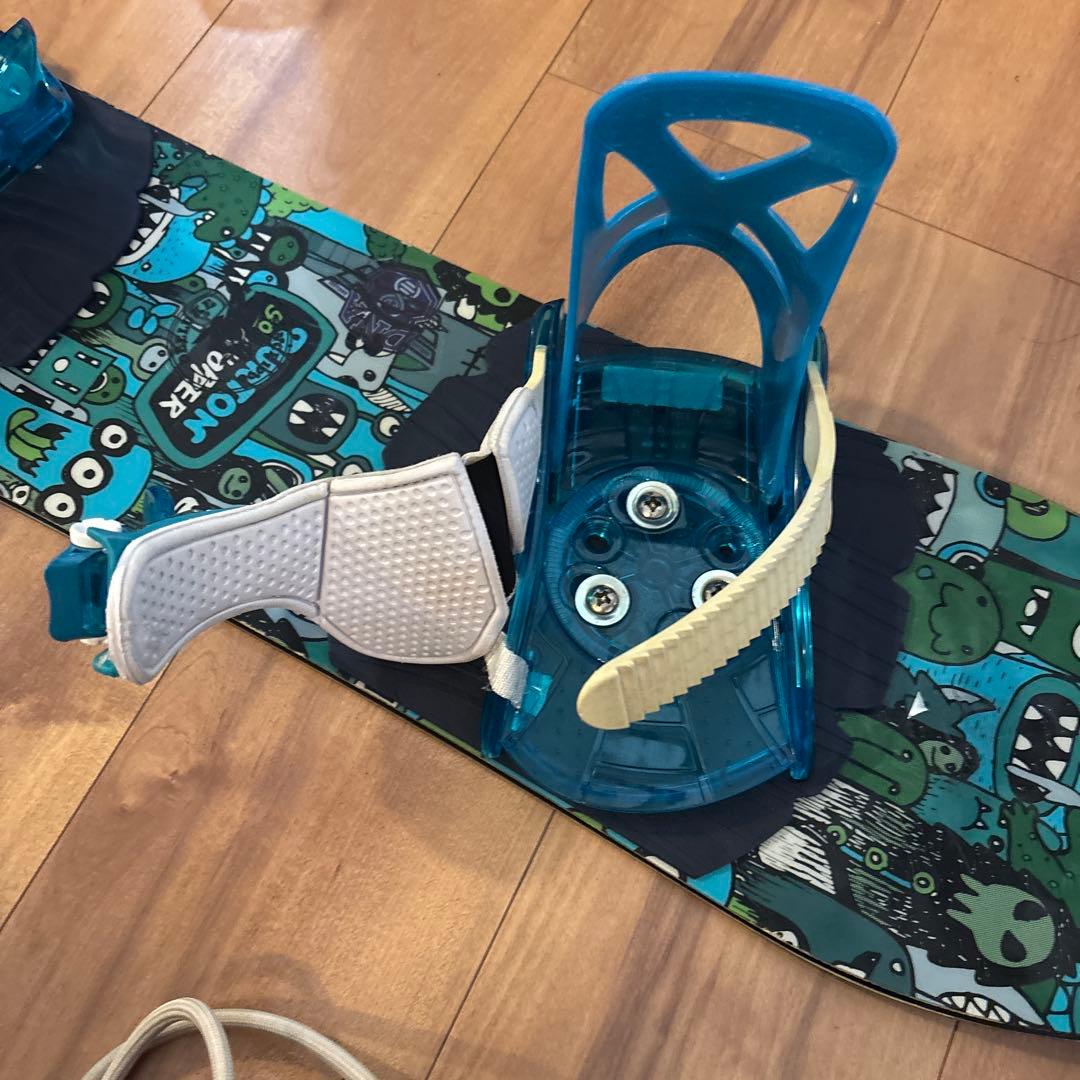 BURTON　キッズお勧めスノーボードセット　90cm　バイン付セット
