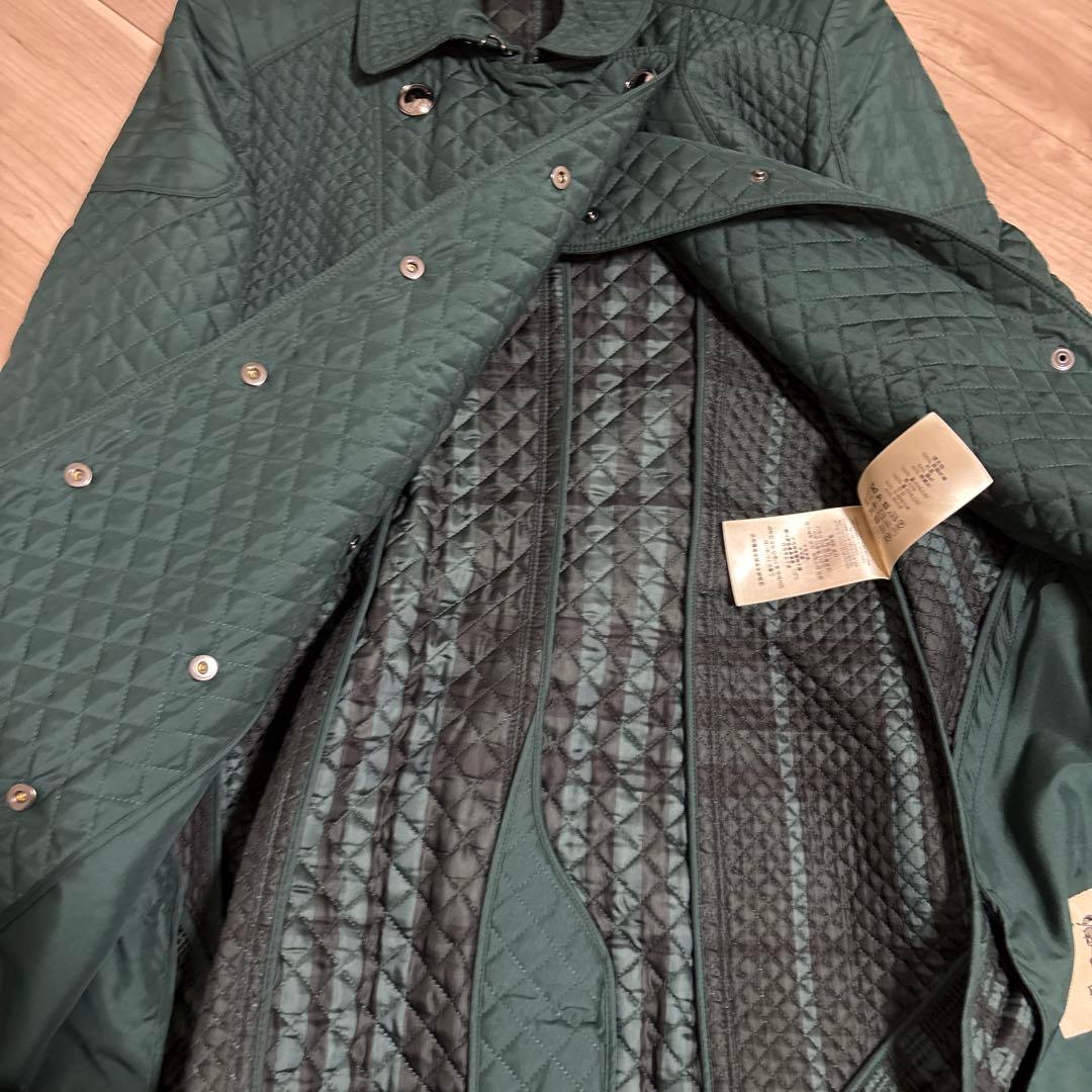 Burberry Londonキルティング トレンチコート