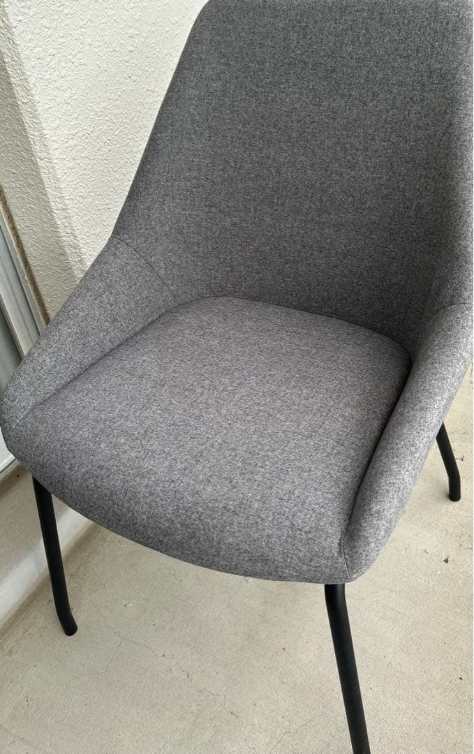 【Tomy】美品 ニトリ ダイニングチェア TS305 グレー 椅子