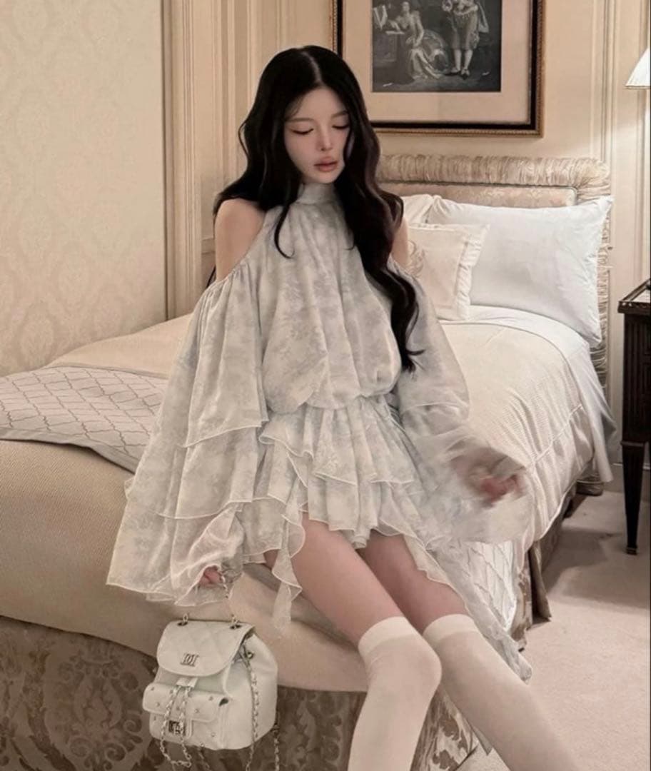 Darich トワルドジュイシフォンフリルミニワンピース 新品未使用 おまけ付き