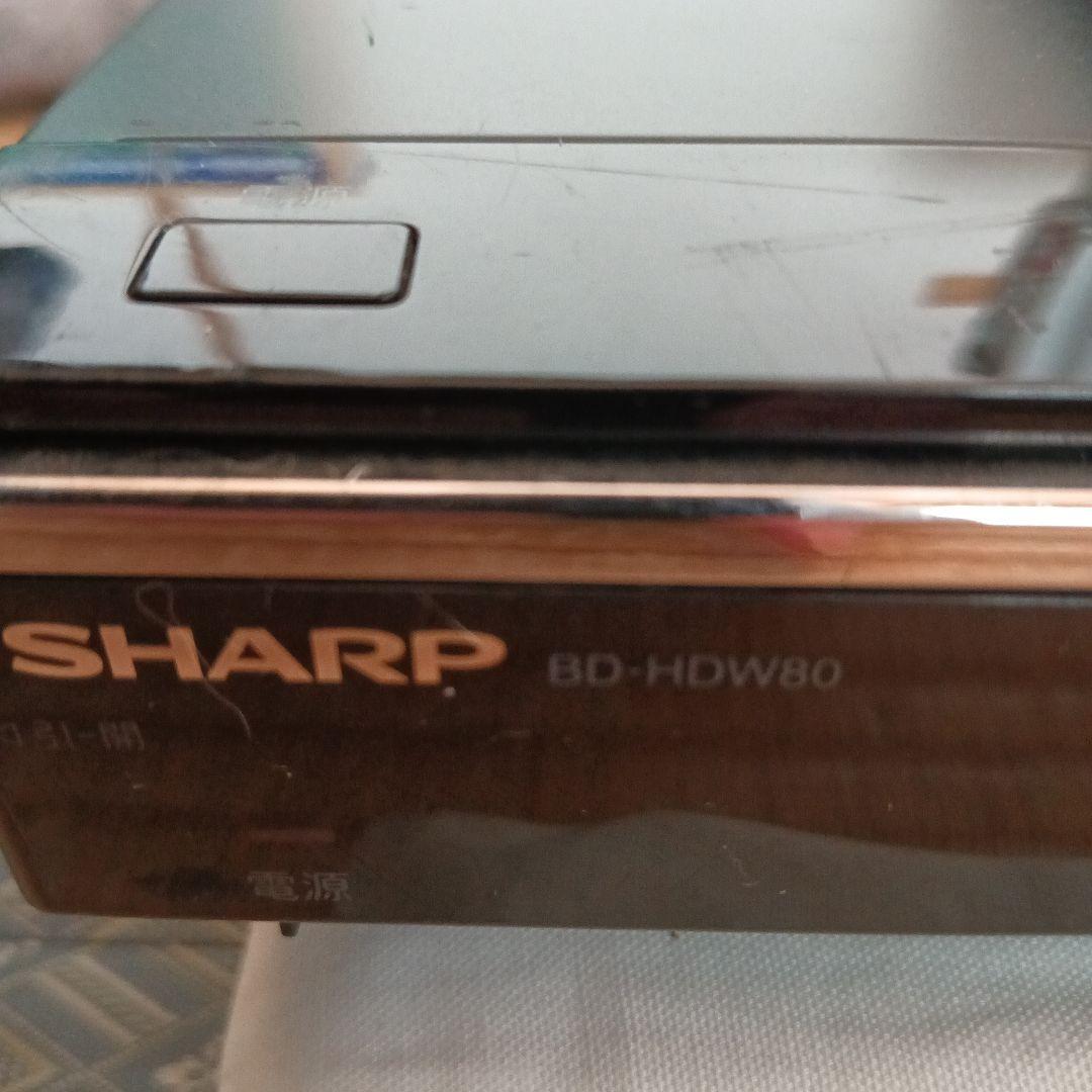 SHARP BD-HDW80 Blu-rayレコーダー