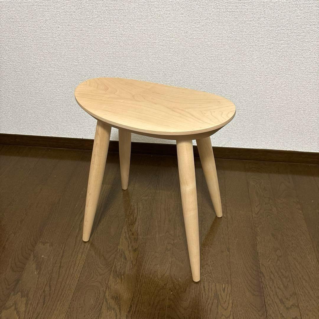 【極美品】cosine エントランス スツール メープル　旭川家具